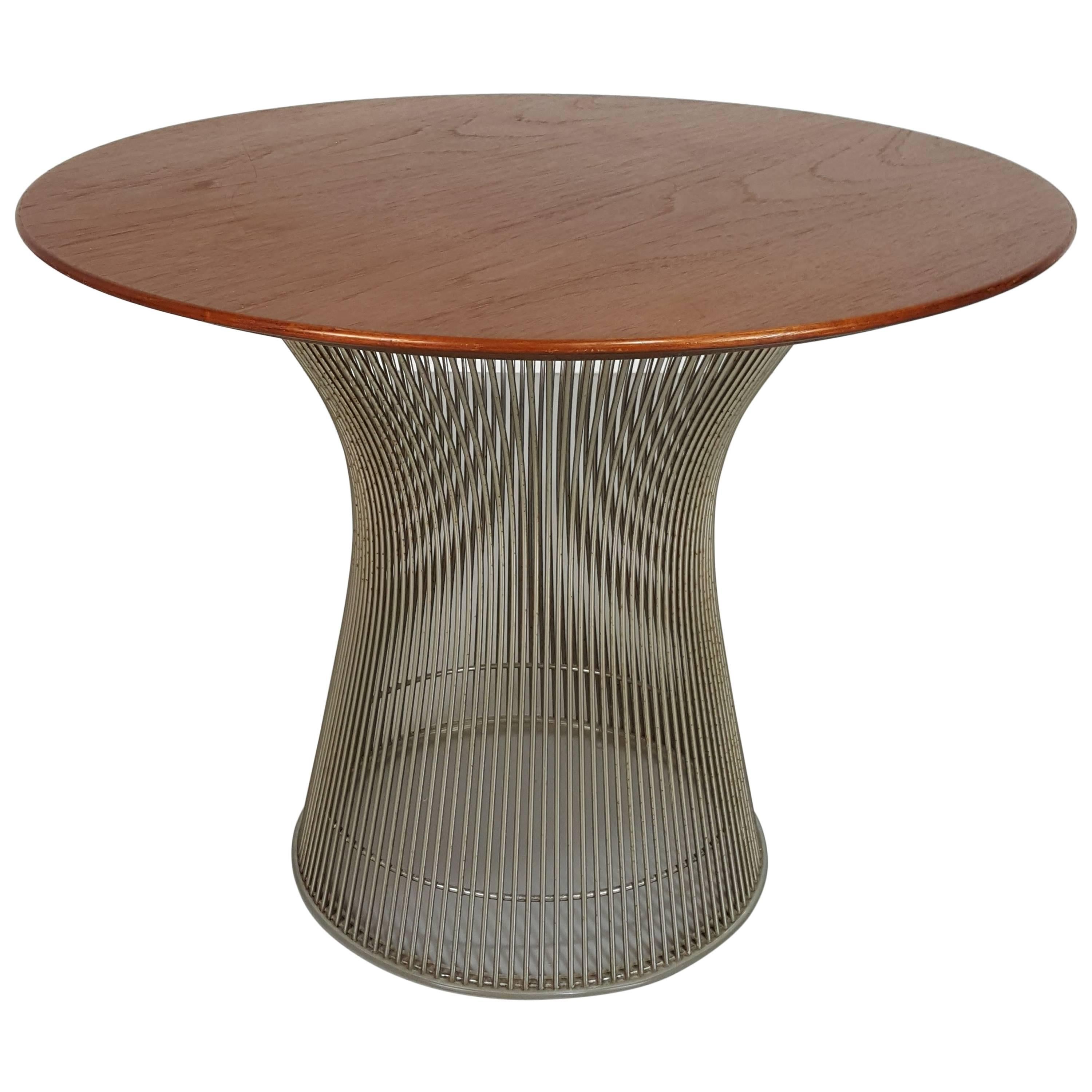 Sculptural Side Table by Warren Platner Table for Knoll, 1970s