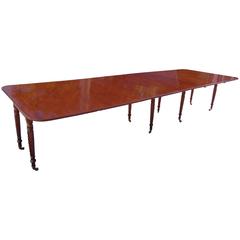 Period American Federal Banquet Table in Manner of Thomas Seymour
