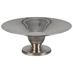 Mid-Century Silver Plated Tazza 9