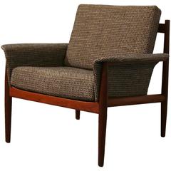 Vintage Danish Teak Lounger