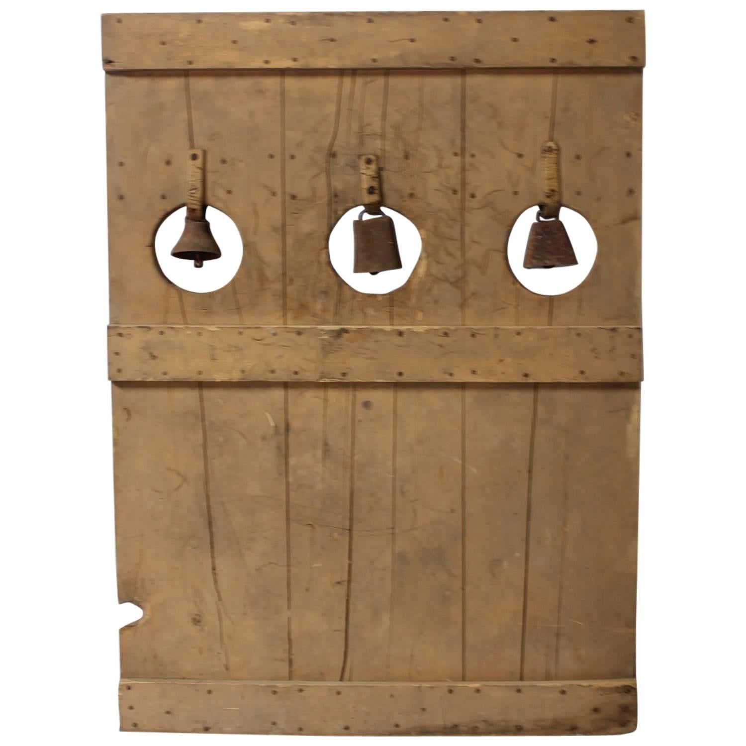 Antique Carnival Bell Game For Sale