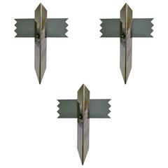 Set of Three 1980s Kalmar Wall Lights 6