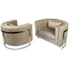 Milo Baughman  Lounge Chairs