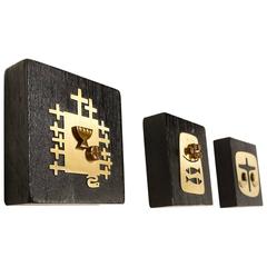 Emaus Religious Wall Sculpture Hanging Set
