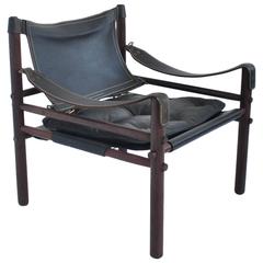 Arne Norell Palisander Safari Lounge Chair