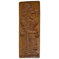 Antique Wooden Gingerbread Mold