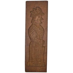 Antique Wooden Gingerbread Mold