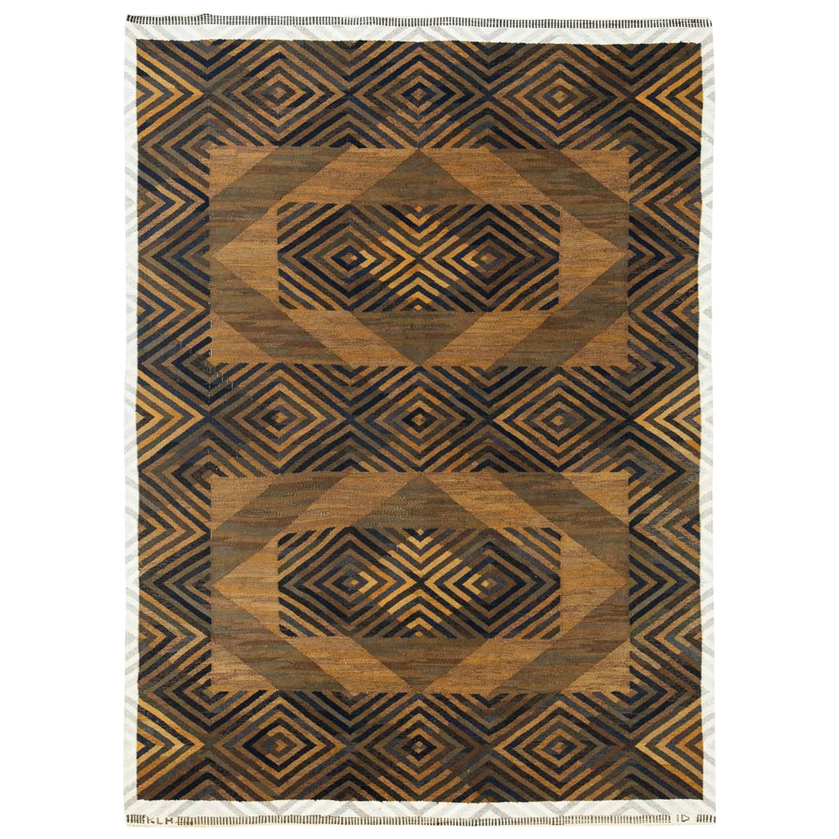 Swedish tapestry Rug For Sale