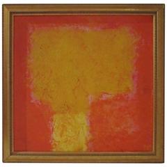 Signed Abstract Art Painting from Paris 2