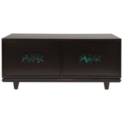 Ebonized Petite Chest by Monteverdi Young 8