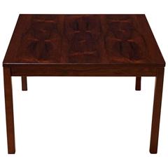 Midcentury Square Rosewood Coffee Table