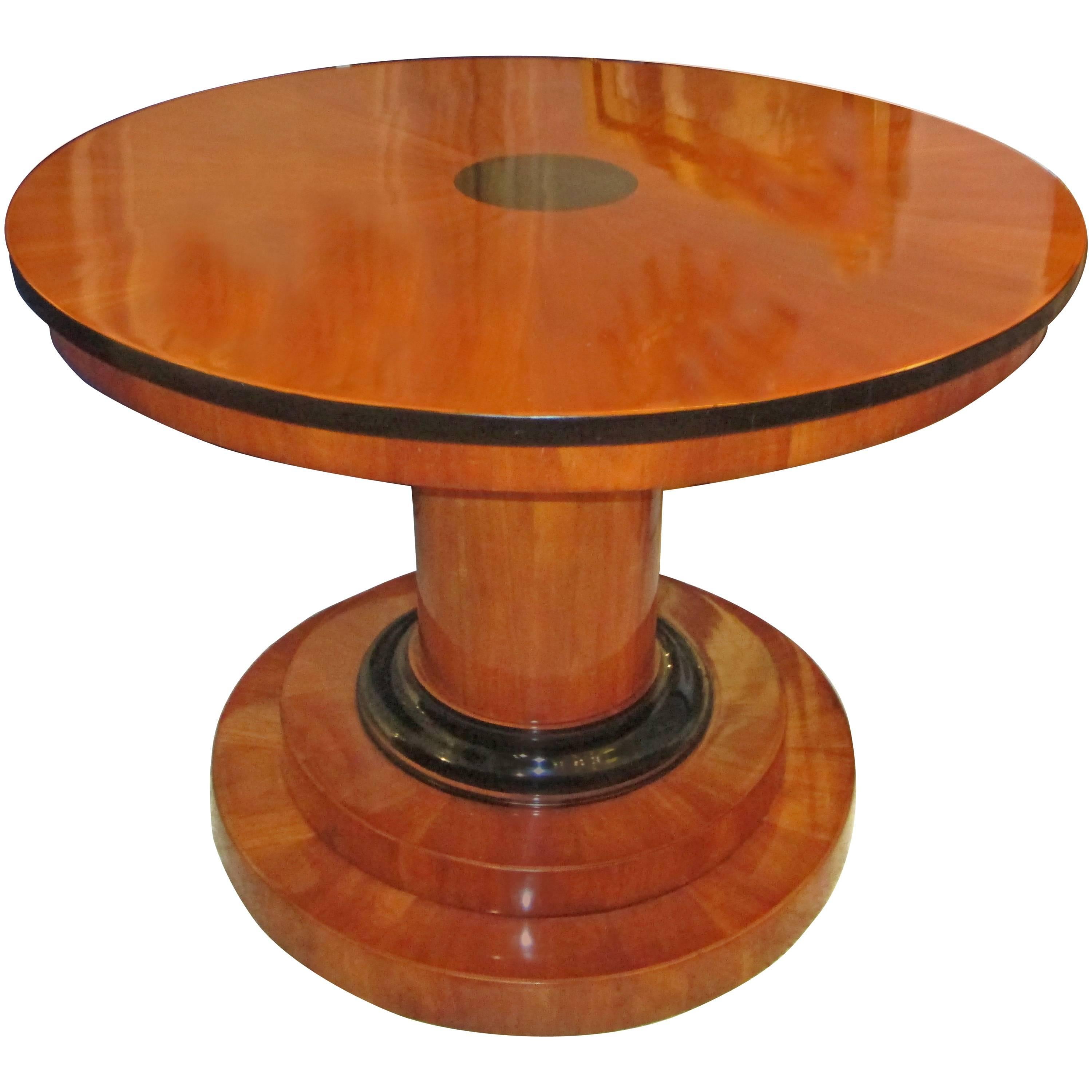 Sculptural Biedermeier Center Table