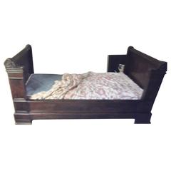 Antique Mahogany Day Bed