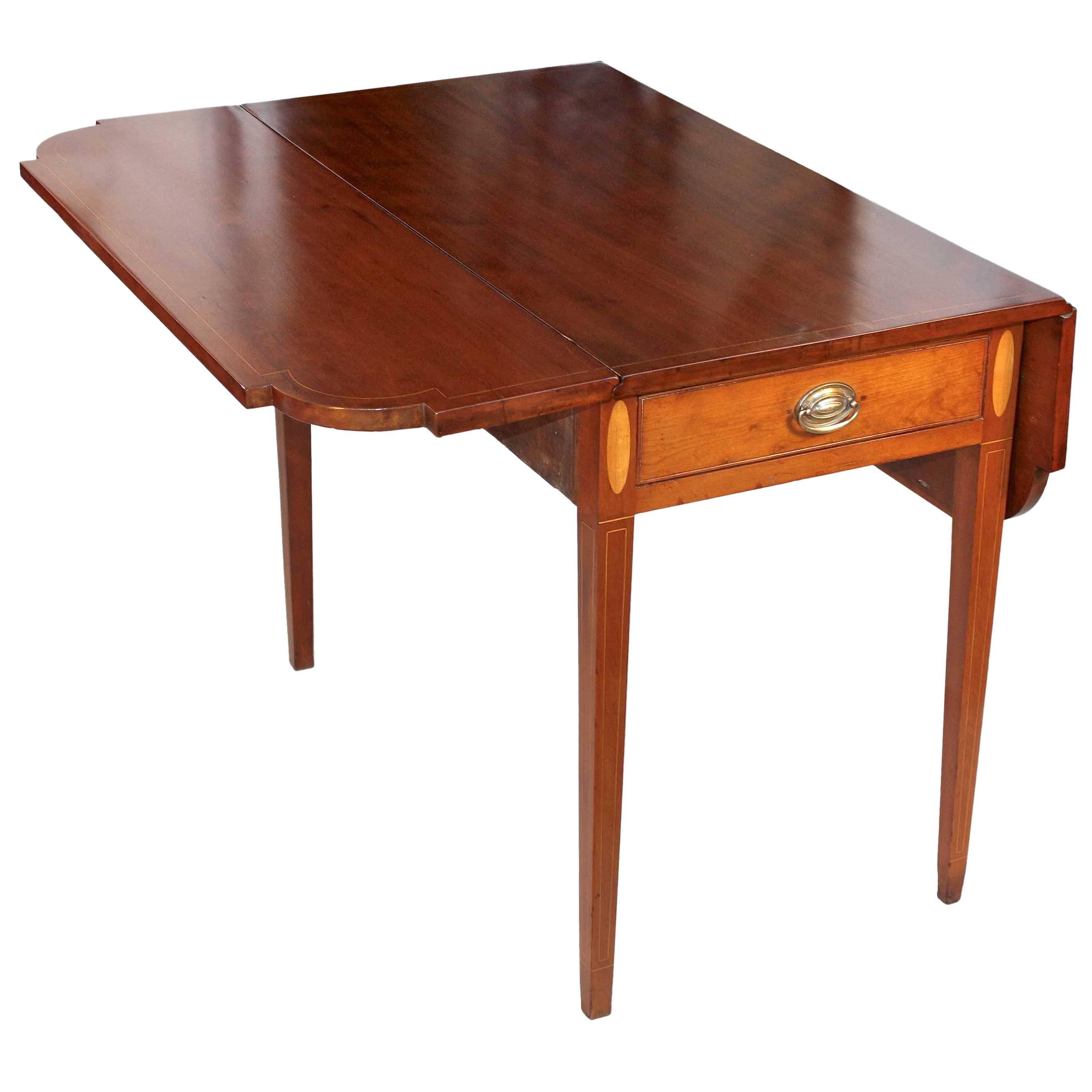 New England Federal Pembroke Table For Sale