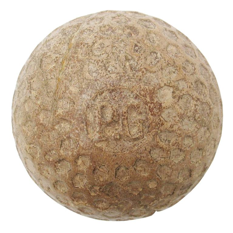 P.G Rubber Core Golf Ball at 1stdibs