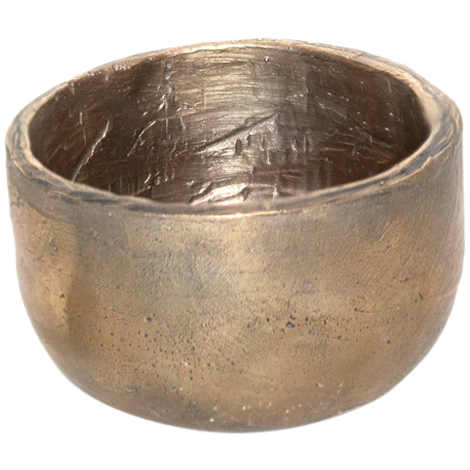 Bronze Bell / Bowl by Elliot Bergman (size XS) For Sale