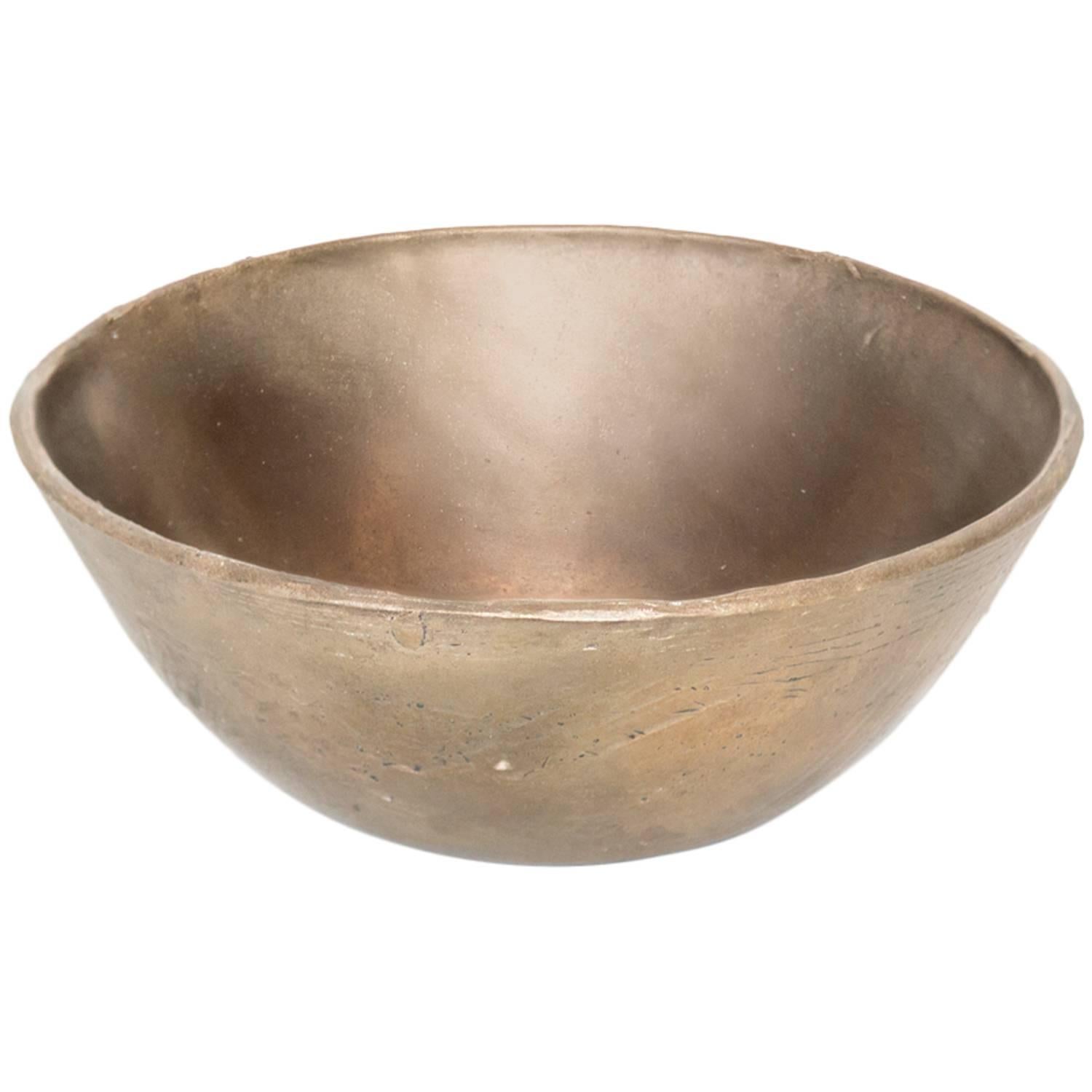 Bronze Bell / Bowl by Elliot Bergman (size S) For Sale