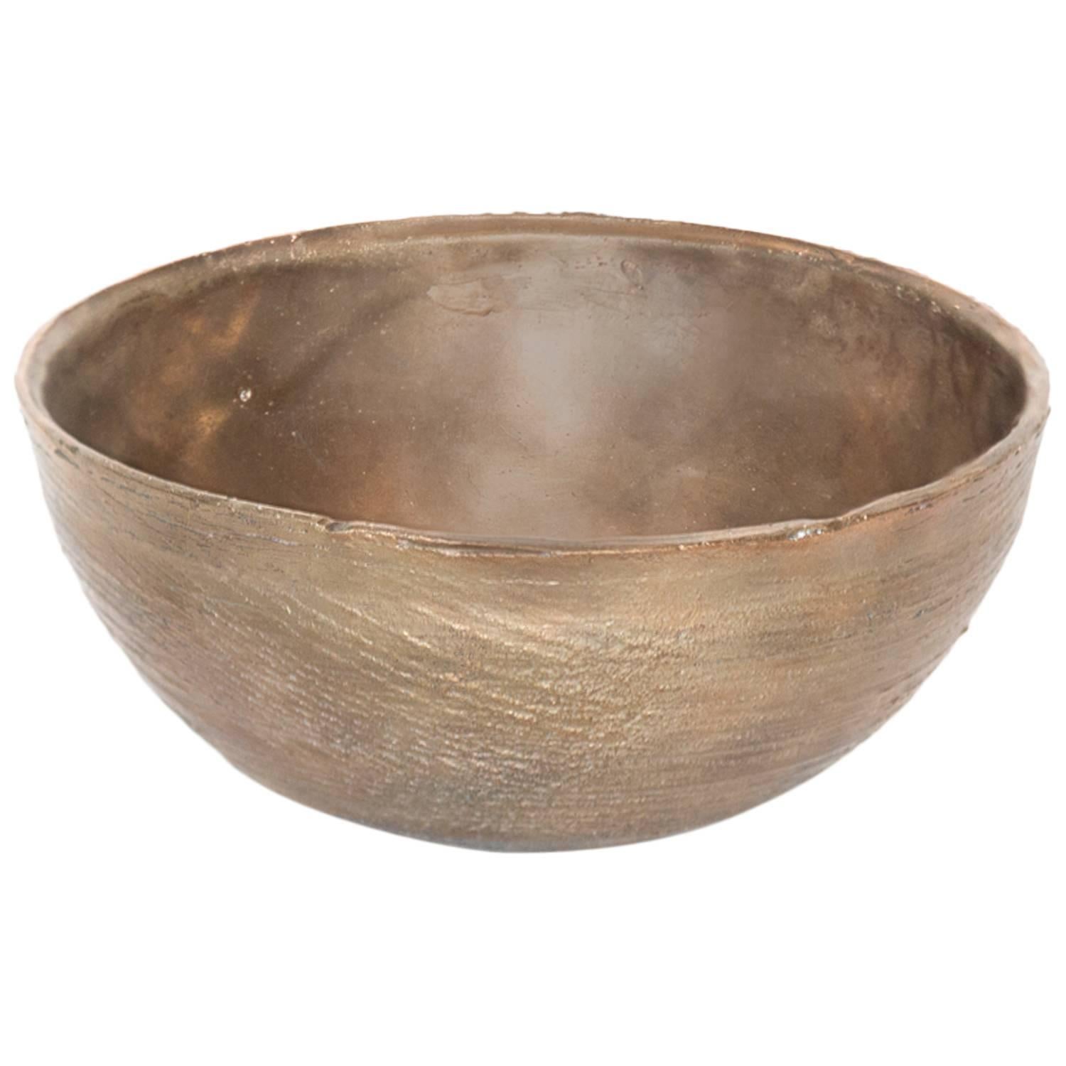 Bronze Bell / Bowl by Elliot Bergman (size S) For Sale