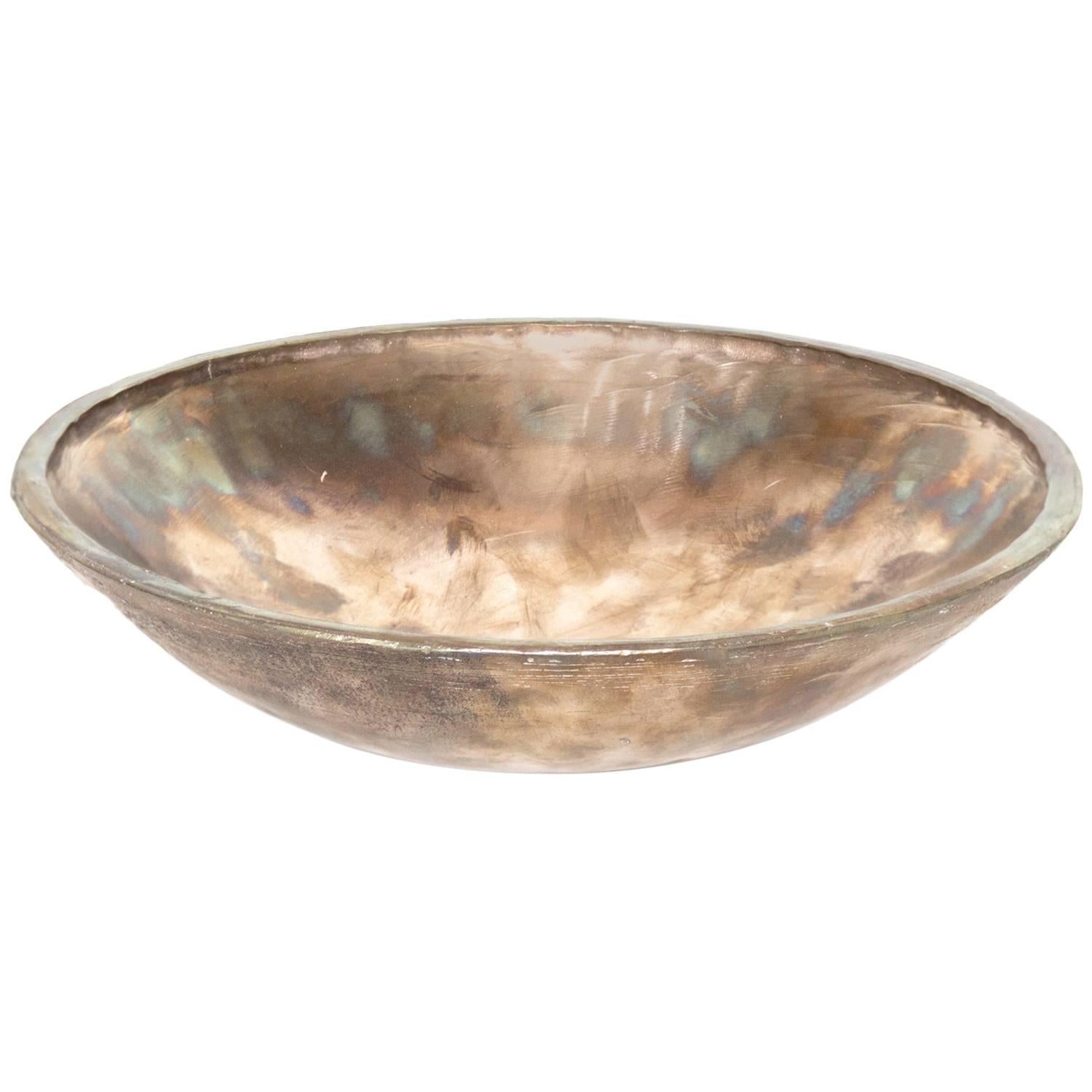 Bronze Bell / Bowl by Elliot Bergman (size L) For Sale