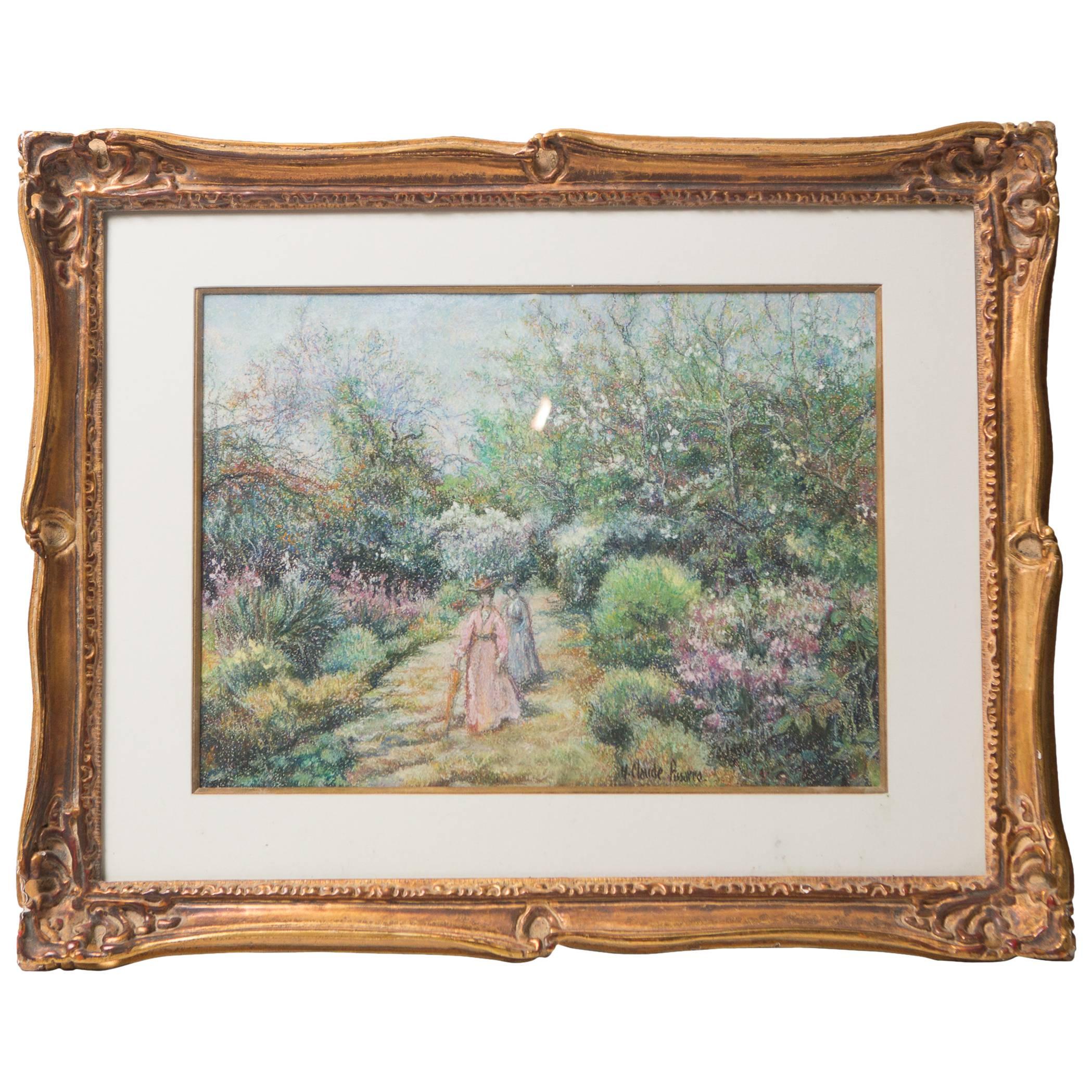 H. Claude Pissaro Original Painting