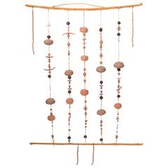 Phenomenal Ceramic and Rope Wall Sculpture 1