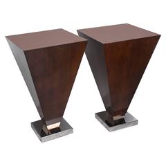 Pair of Art Deco Style Side Tables