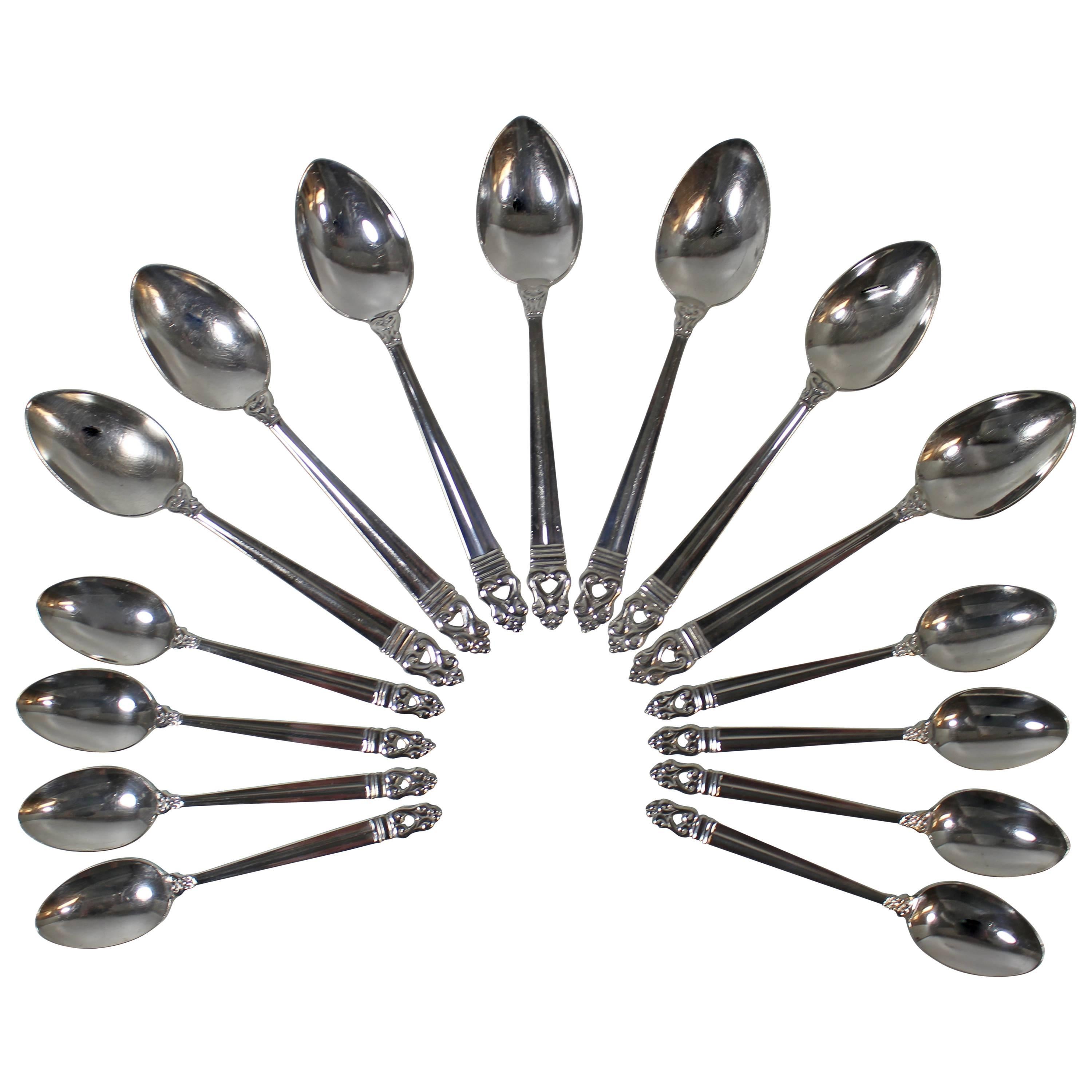 'Royal Danish' Sterling Silver Spoons by Alfred G. Kintz for International
