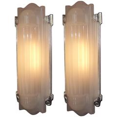 Large Elegant Art Deco Wall Sconces Home Theater