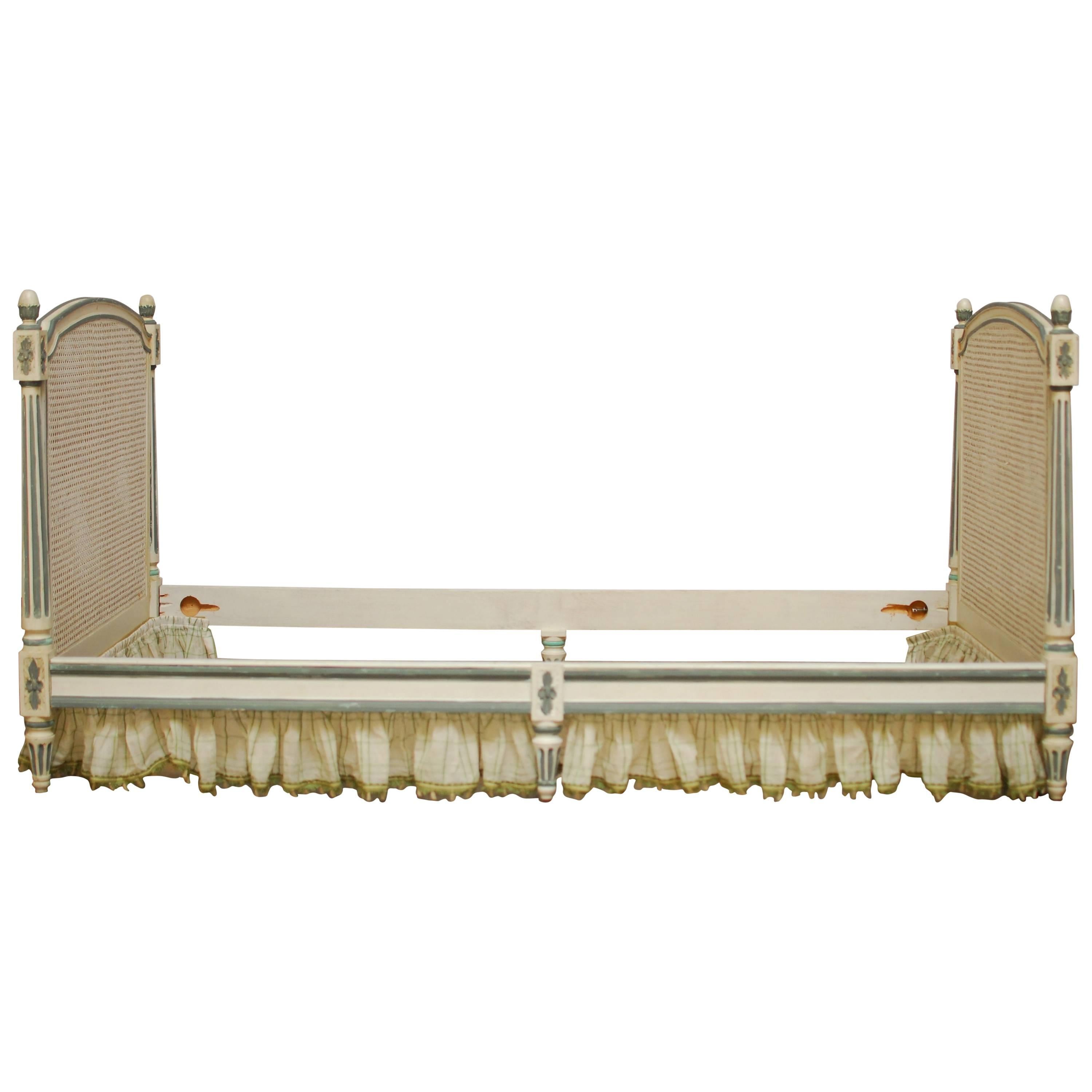 French Louis XVI Cane Daybed