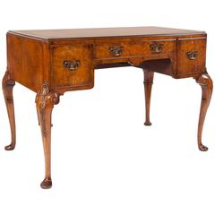 Quality Antique Burr Walnut Writing Desk