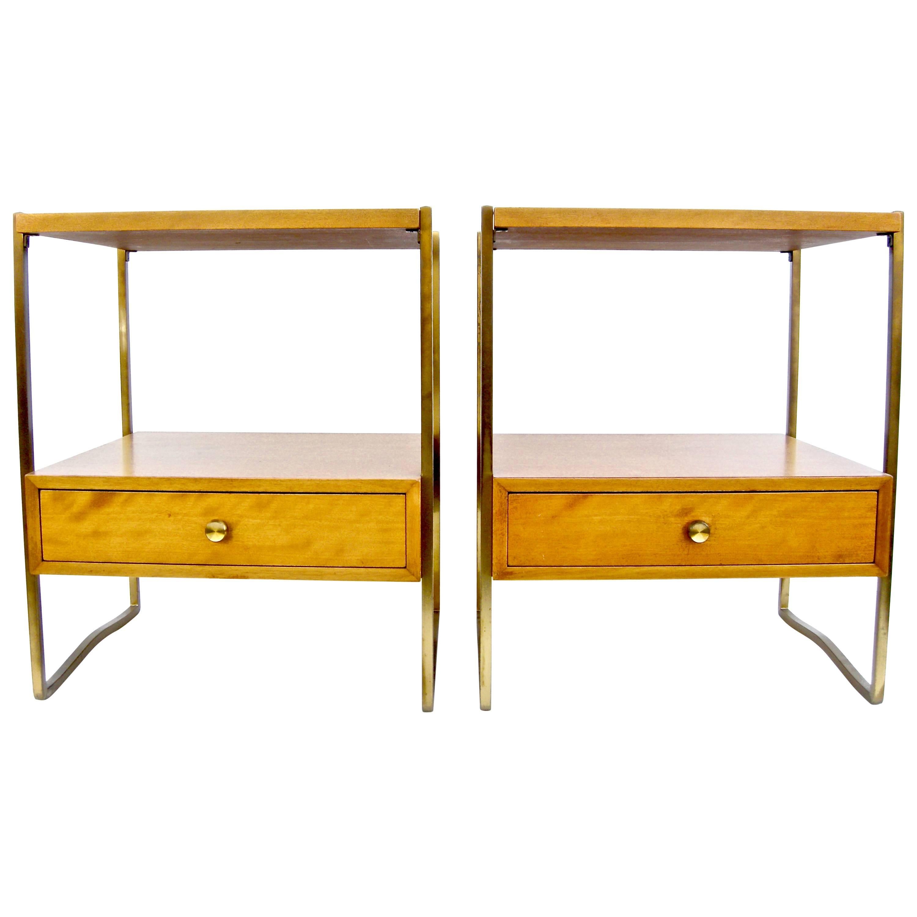 Pair of Kittinger Modernist Side Tables