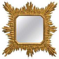 Square Starburst Mirror