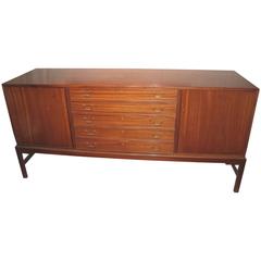 Danish Mahogany Sideboard by Designer Jacob Kjaer