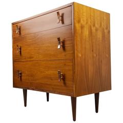 Vintage Beautiful Three Drawer Dresser by Stanley Young for Glenn of California, 1950s