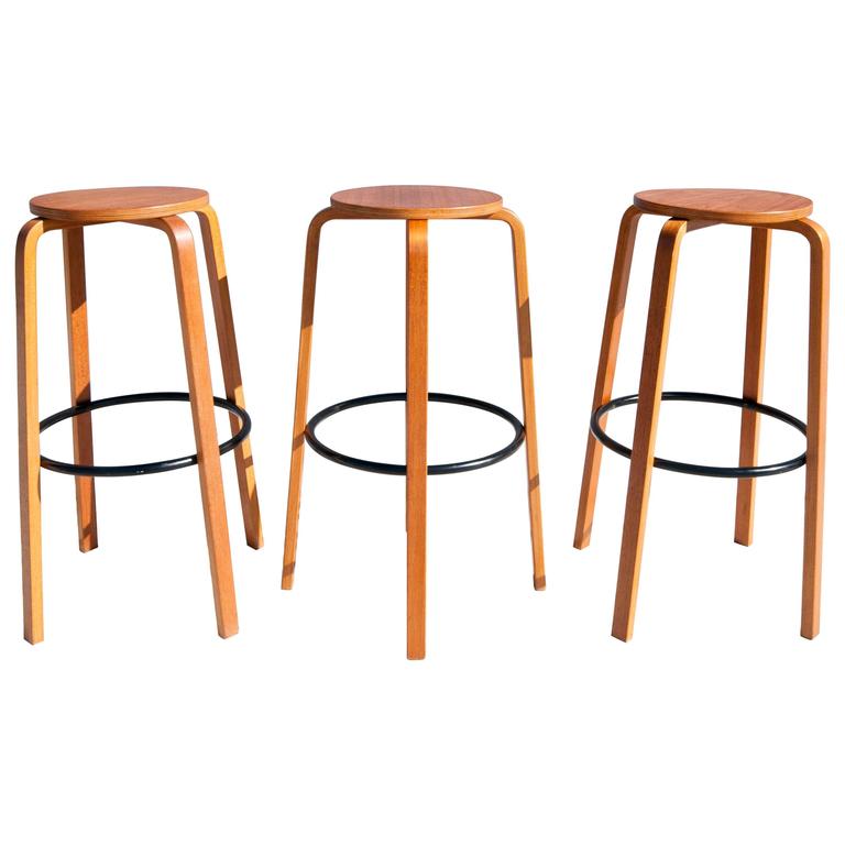 Vintage Bentwood Bar Stools at 1stDibs vintage bentwood stool