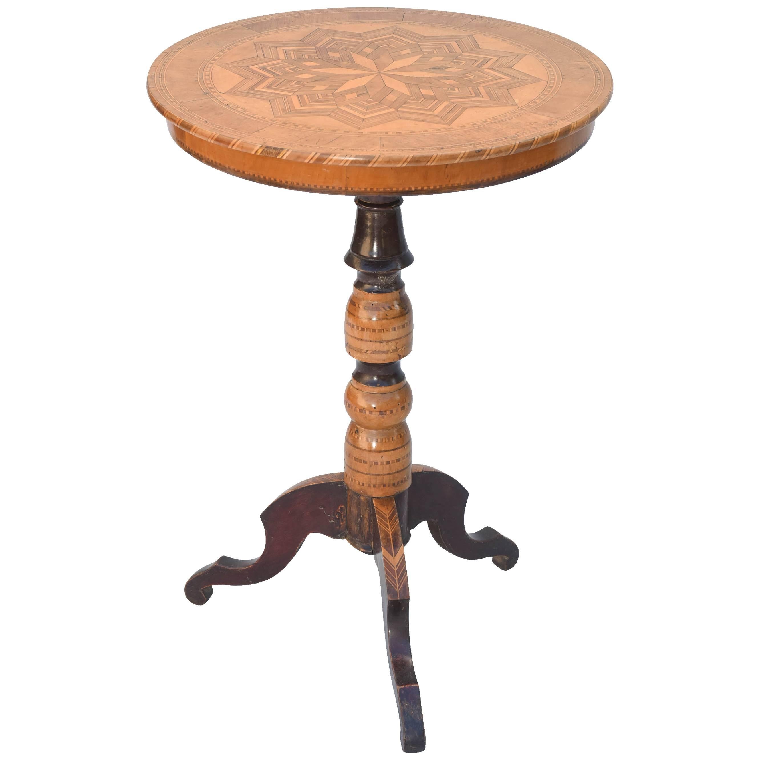 Northern Italian Parquetry Sorrento Table
