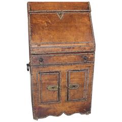 19th Century French  Leather Desk