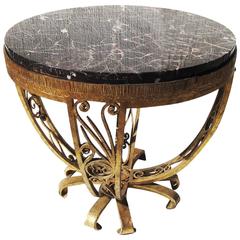 Art Deco Entry Table in the Manner of Raymond Subes