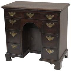 George II Oak Dressing Table or Desk 5