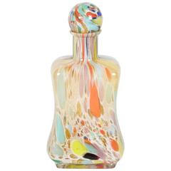 Vintage Wonderful Murano Art Glass Bottle