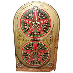 Lindstrom's Gold Star Marble Game Board, Dated 1934 8