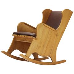 Lovo Rocking Chair by Alex Einar Hjorth for Nordiska Kompaniets Verkstäder 