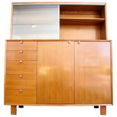 Beautiful Sideboard Credenza with Hutch by George Nelson for Herman Miller