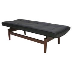 Vintage Bench by Jens Risom, circa 1950, Original Manufacturer's Label, Made in America
