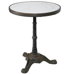 French Gueridon Bistro Side Table