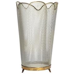 Metal Mesh Waste Basket