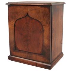 English Mahogany Collector's Cabinet