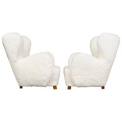 Flemming Lassen "Attributed" Pair of Easy Chairs 3