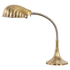 Vintage Brass Task Lamp