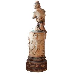 1800s Terra Cotta Statue from 1893 Chicago Colombian Exposition 2